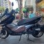 (ปิดการขายครับ) malaguti Madison 150ซีๆ สีดำปี 2022 ดิสเบรคหน้าหลัง