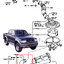ท่อกรองอากาศ TOYOTA HILUX TIGER 2003 D4D ข้อต่อ ตัวล่าง 121550