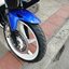 cbr150r สีขาวน้ำเงิน
