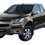 มือเปิดฝาท้าย REAR GATE HANDLE CHEVROLET CORORADO 2012 ชุบ ไม่มีกล้องหลัง