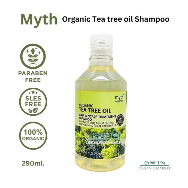Myth มิธ แชมพู Organic 7 สูตร Free paraben , no sls ,no sles image 2 Myth มิธ แชมพู Organic 7 สูตร Free paraben , no sls ,no sles image 2