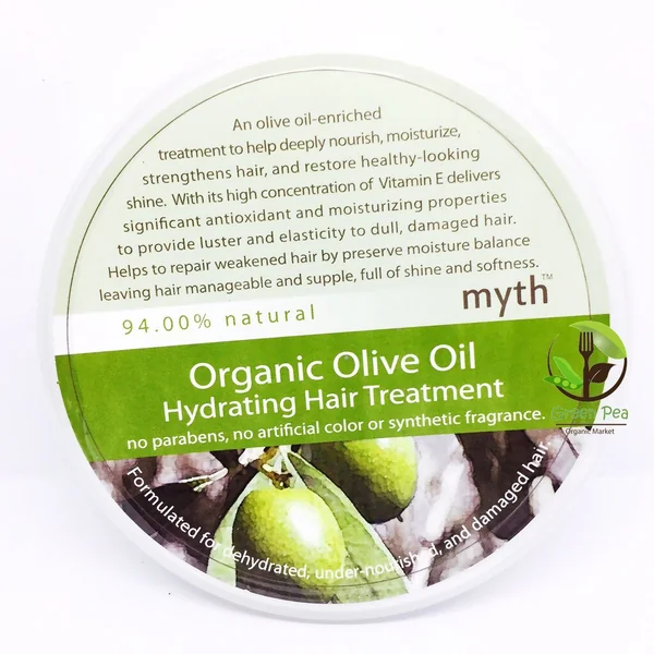 Myth ครีมหมักผม น้ำมันมะกอก ออแกนิค Organic Olive Oil Hair Treatment 200g. image 2 Myth ครีมหมักผม น้ำมันมะกอก ออแกนิค Organic Olive Oil Hair Treatment 200g. image 2