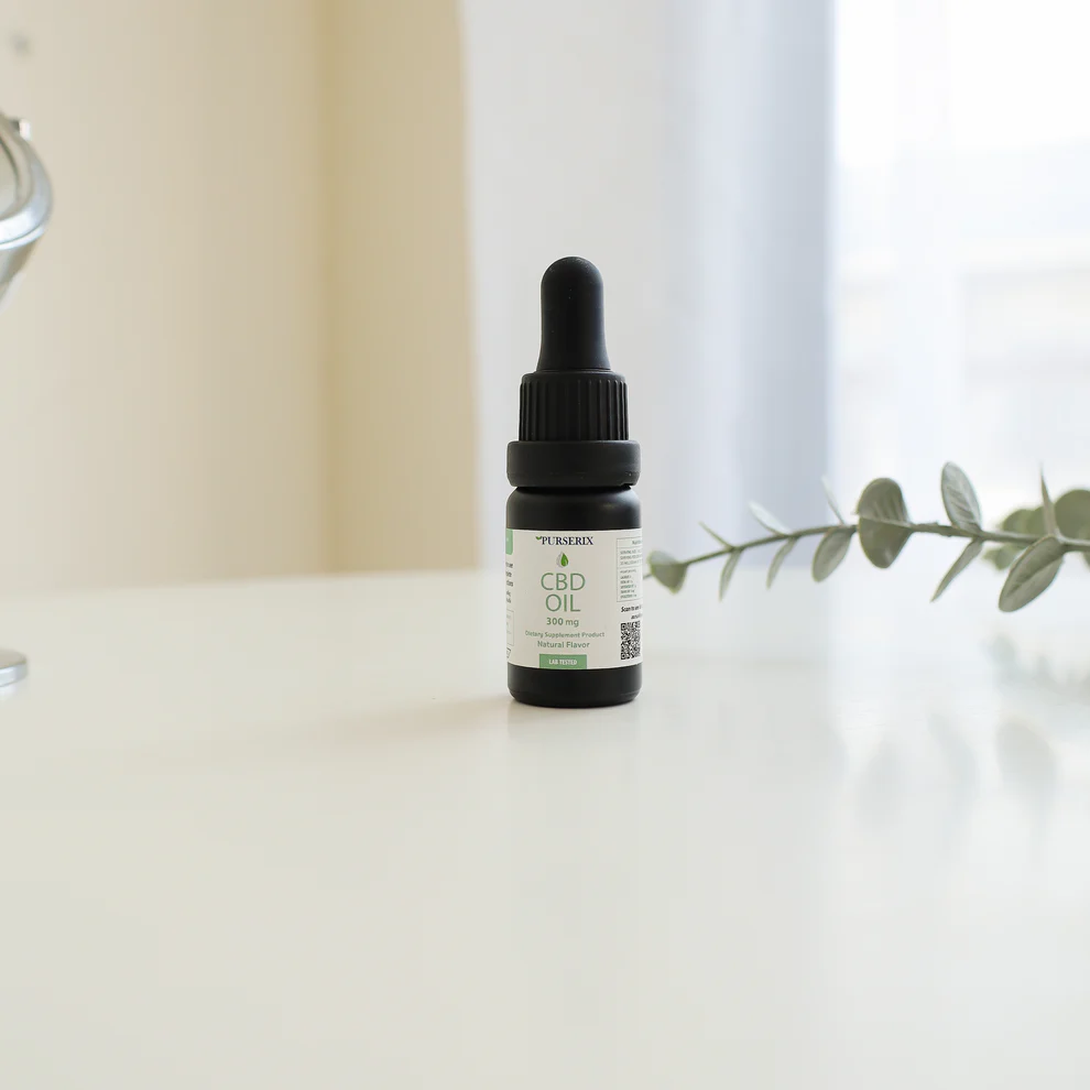 PurSerix CBD Oil 300 มก.มี อย. – รสธรรมชาติ (10 มล.)